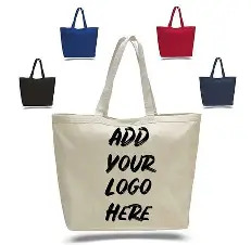 Cotton Canvas Bags 3 Handmade Customizable Cotton Canvas Bag