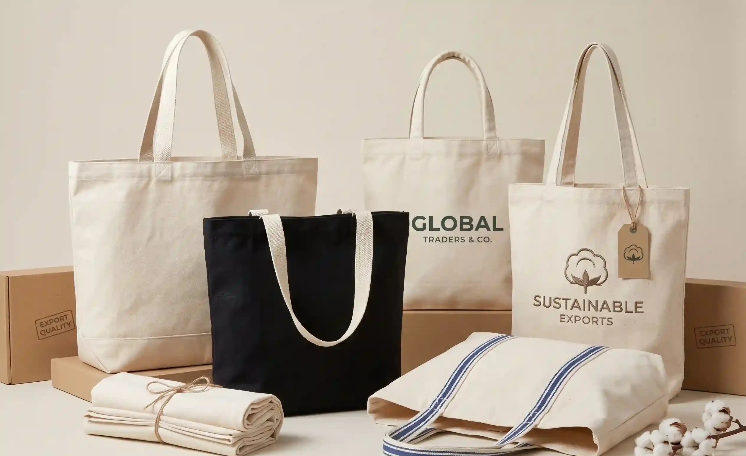 Premium Cotton Tote Bags