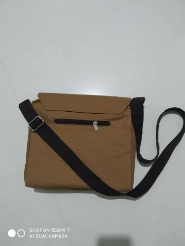 Handmade Unisex Cotton Canvas Sling Bag and Messenger Bag 2 Cotton Canvas Sling Bag