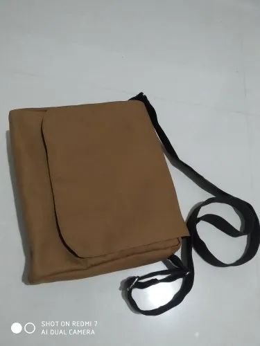 Cotton Canvas Sling Bag